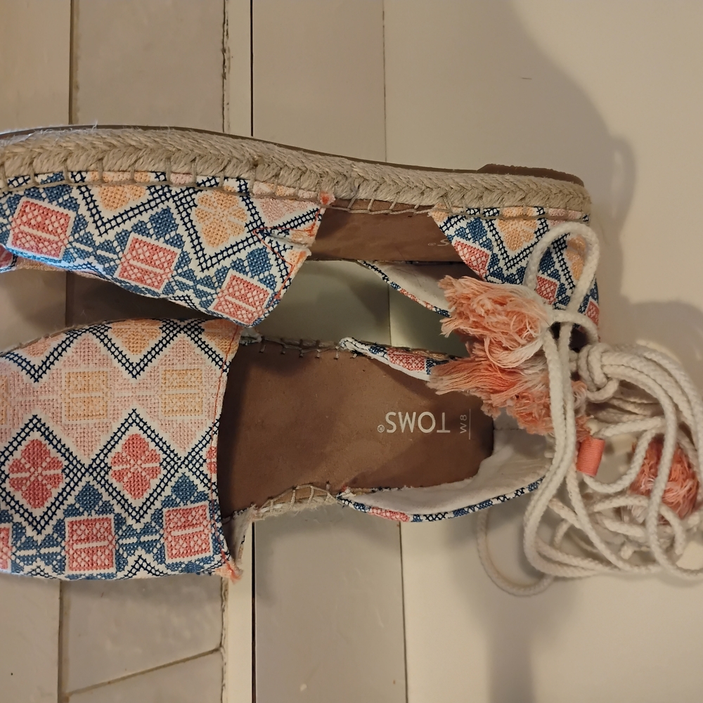 TOMS Women's Espadrille Sandals - Multicolor